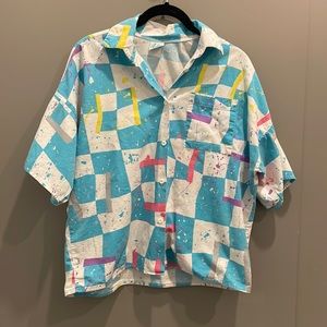 Vintage Ardmore Short Sleeve Button Up